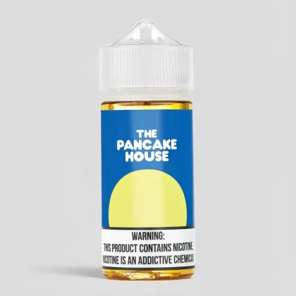 Pancake House Lemon Tart 100mL - Vape Product, Vape Product (D9A79B)