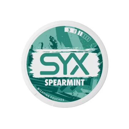 Spearmint SYX Nicotine Pouches - Ukecigstore