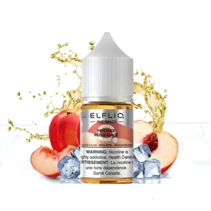 Elf Bar E-Liquids – Peach Ice – Salt Nic – 30 ML