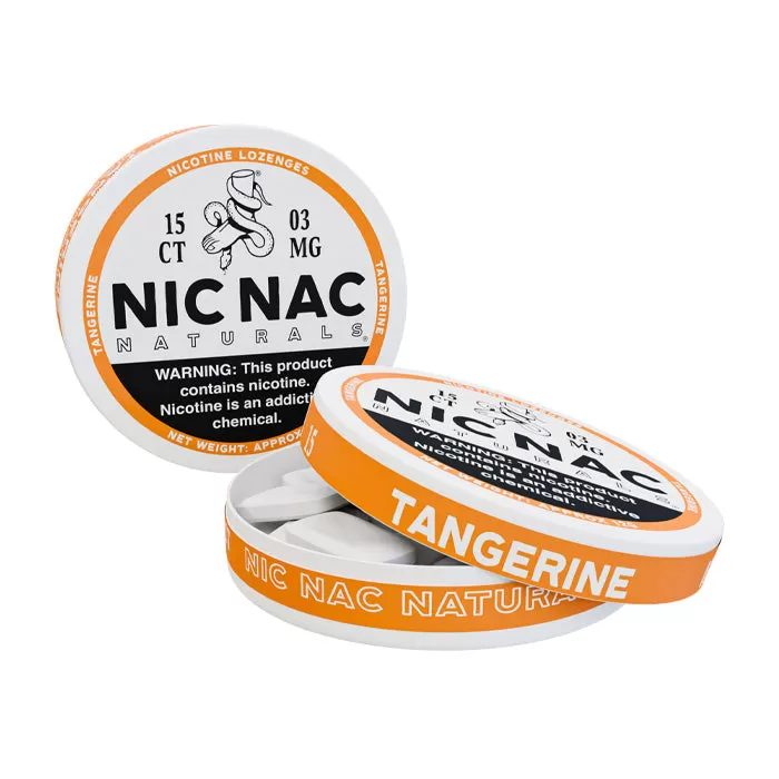 Nic Nac Tangerine Nicotine Lozenges - Ukecigstore