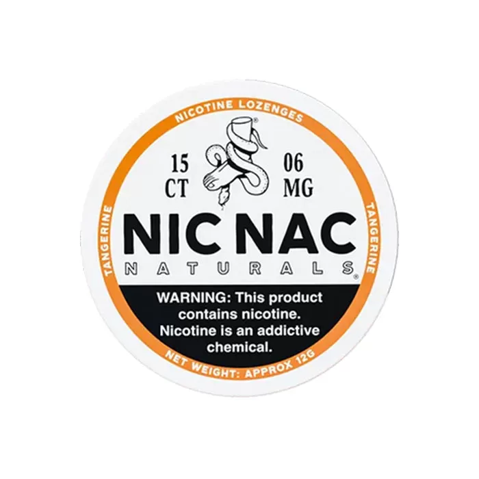 Nic Nac Tangerine Nicotine Lozenges - Ukecigstore - Image 3