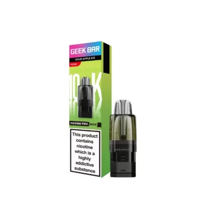 Geek Bar Hagimi Pro Max 10K Refill Pod Sour Apple Ice