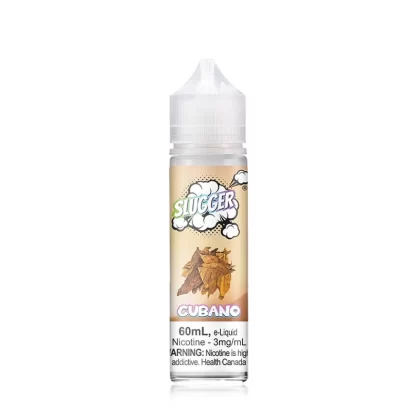 Slugger E-Liquid – Cubano 60ml (3 mg) - Vapebar Pk