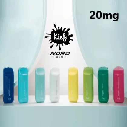 Kief Nord Disposable 4000 Puffs – 2% - FLAVOR#BEACH ALADA>LUSH ICE>WATERMELON STRAWBERRY>MINT ICE>GUAVA>CHERRY BANANA>COCONUT MILK>BLUEBERRY RASPBERRY (44B5A6)