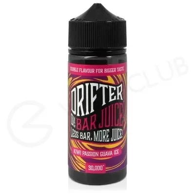 Kiwi Passion Guava Ice Shortfill E-Liquid by Drifter Bar Juice 100ml - Ecigpremium