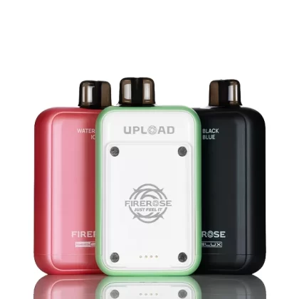 Firerose Upload 25K 25000 Puffs Disposable Pod 20mL - Blue Razz Ice, Dragon Strawnana (C200C8)