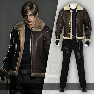 Resident Evil Style Cosplay Costume Leon Costume