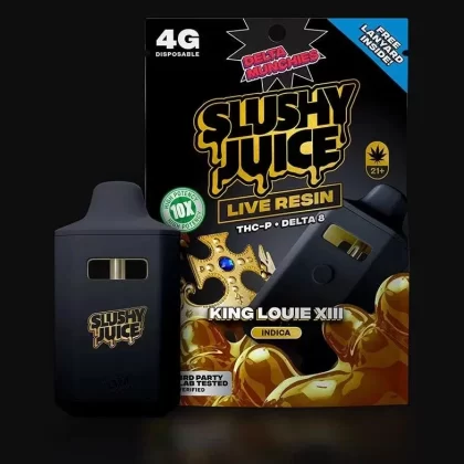 Delta Munchies King Louie XIII Slushy Juice 4G THC-P Vape