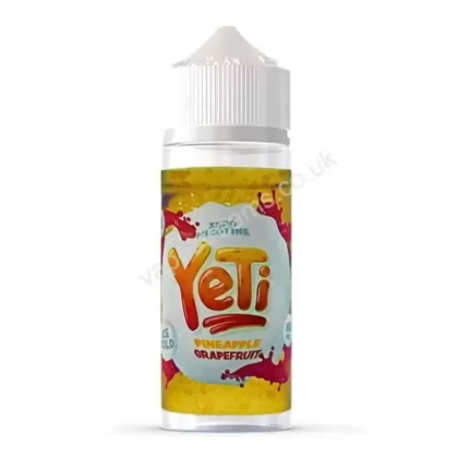YeTi Pineapple Grapefruit E-Liquid Shortfill - Vapestreams Co