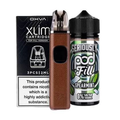 OXVA Xlim Pro 2 Nicotine Free Bundle - Dream Purple / 0.8ohm