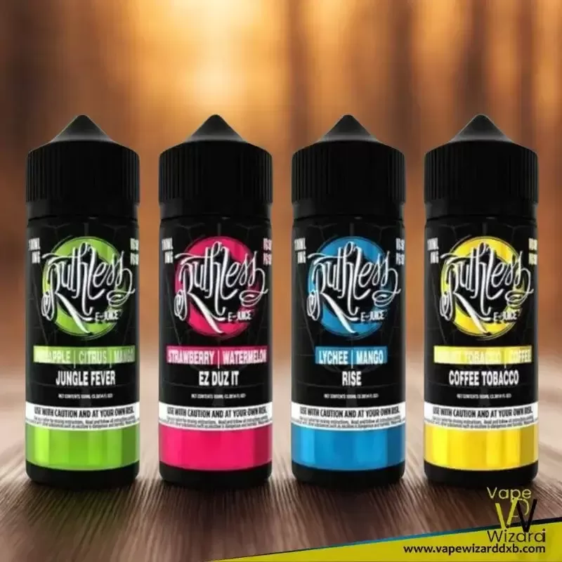 Ruthless E-juice 100ML 3mg - Vapewizarddxb