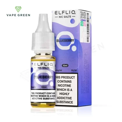Blueberry Nic Salt E-Liquid by Elf Bar Elfliq - Eliquidsupply