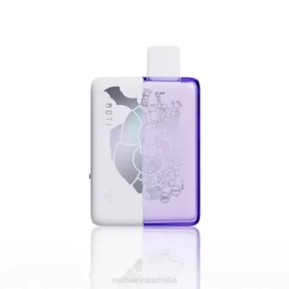 MOTI vape Australia – MOTI Duo 9000 Disposable Vape (5%, 9000 Puffs) Grape Ice 6422T67