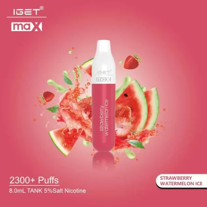 IGET Max Vape – Strawberry Watermelon Ice (2300 Puffs)