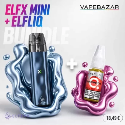 ELFBAR ELFX MINI + ELFLIQ Liquid nach Wahl – Bundle