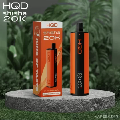 HQD SHISHA 20K – Orange - Pod Kit / HQD / 1000 mAh / USB-C