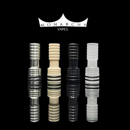 Ringed Drip Tip Black – Monarchy