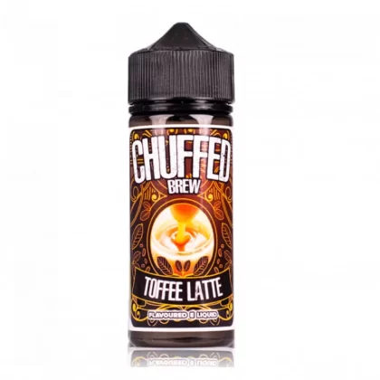 Chuffed Brew Toffee Latte 100ml Short Fill E Liquid - 0mg (100ml Juice), 1.5mg (Includes 1 x Nic Shot)