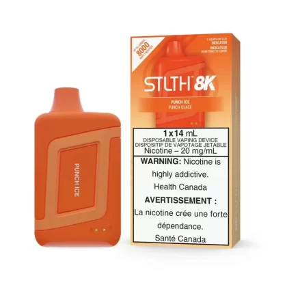 STLTH 8K – PUNCH ICE - Nicotine Strength#20 mg/mL