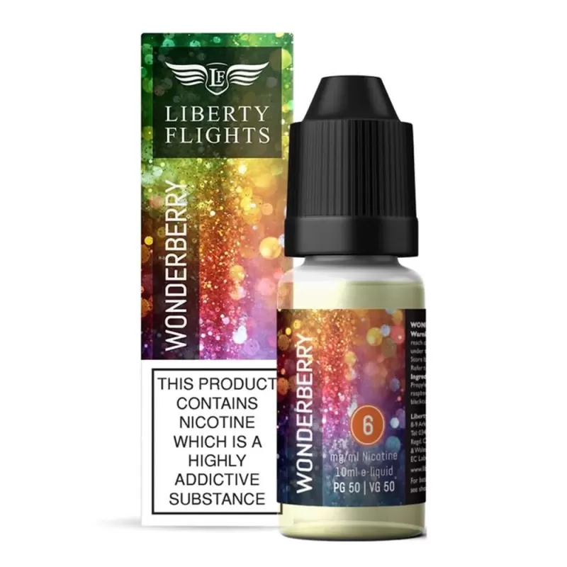 Wonderberry E-Liquid by Liberty Flights (10ml) - 6mg