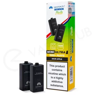 Sour Apple Hayati Mini Ultra Prefilled Pods