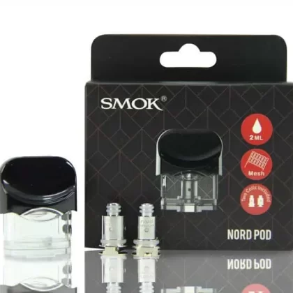 SMOK NORD Replacement Pod Cartridges – Tank + 2 coils - SMOK / 0.6 Ohm / 1.40 Ohm / 5 Coils