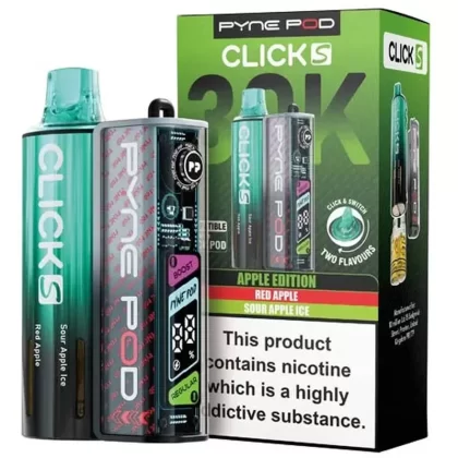 Pyne Pod Click S 30K Vape Kit - Apple Edition, Banana Edition