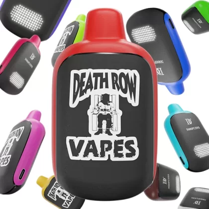 Death Row Vapes Disposable | 5000 Puffs | 10.5mL | 50mg *** - Ice Cola 50mg