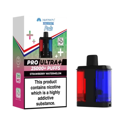 Strawberry Watermelon Hayati Pro Ultra Plus Refill Pack - 20mg - Vape Product