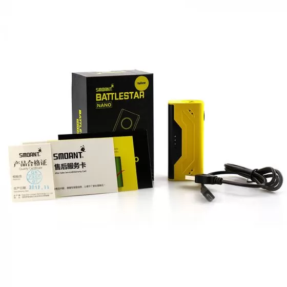 Smoant BattleStar Nano 80W TC Box Mod - Black - Image 2