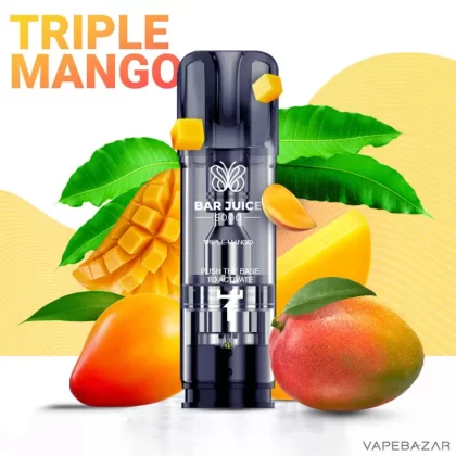 Bar Juice Prefilled Pod – Triple Mango (2er Pack) - Bar Juice 5000 / 2ml