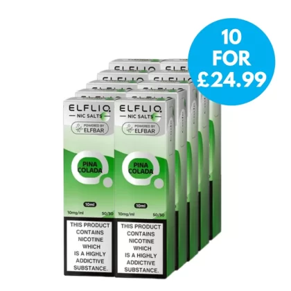 Box Of 10 – 10mg (1.0%) ELFLIQ By Elf Bar - Vape Co