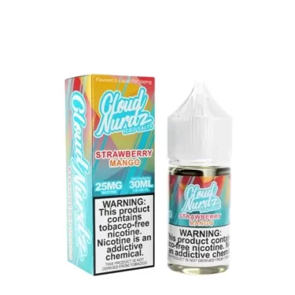 Iced Strawberry Mango by Cloud Nurdz TFN Salts 30mL - 25MG