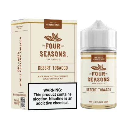 FOUR SEASONS - Desert Tobacco - 60ML E-Liquid - 3MG