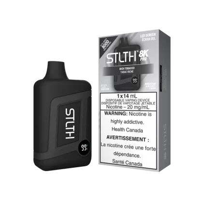 STLTH BOX 8K PRO DISPOSABLE – RICH TOBACCO