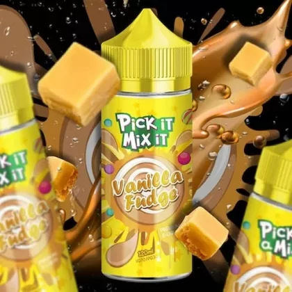 Vanilla Fudge by Pick It Mix It – 100ml 0mg