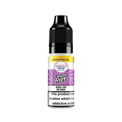 Dinner Lady Dessert Bar Berry Jam on Toast Nic Salt