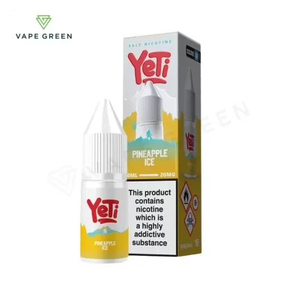 Pineapple Ice Nic Salt E-Liquid by Yeti Summit