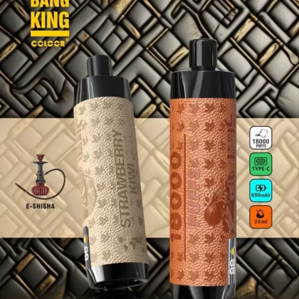 Bang Smart Screen Crown Bar 18000 Puffs | 0%-5% strength, bulk vape pen - Aiviouvapes