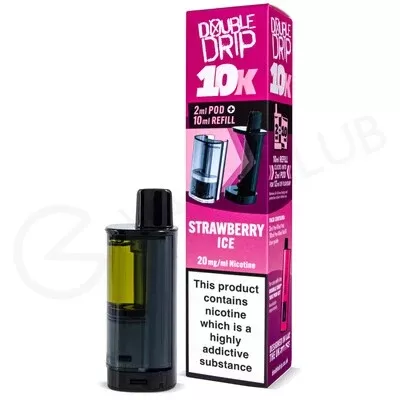 Strawberry Ice Double Drip 10K Refill Pod