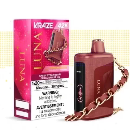 Kraze Luna – Sassy Strawberry Dragonfruit Ice