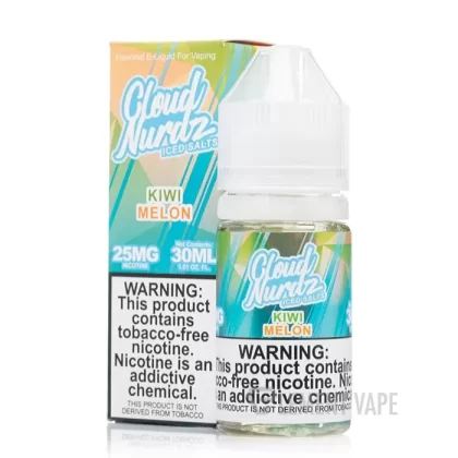 ICED Kiwi Melon – Cloud Nurdz Salts – 30mL