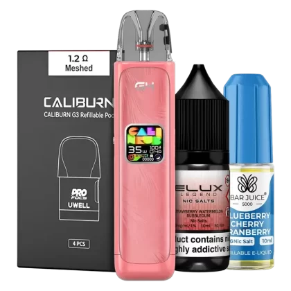 Uwell Caliburn G4 Pod Kit Bundle