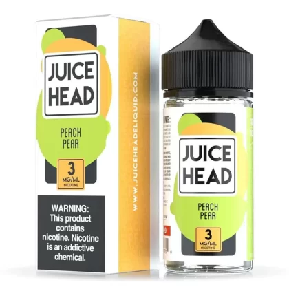 JUICE HEAD – PEACH PEAR 100ML - Vapebazaar Pk