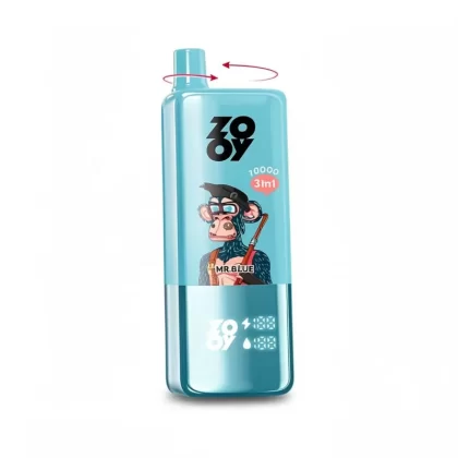 Zooy Triple 70000 Puffs 3-in-1 Disposable Vape - Watermelon & Lemon Lime & Cherry Cola, Strawberry Watermelon & Blueberry Ice & Love 666; 3-nicotine, 2-nicotine (91DB00)