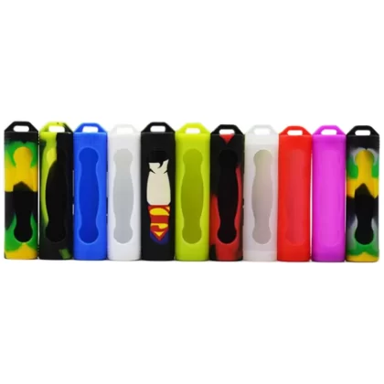 18650 Battery Silicone Protective Case - Red