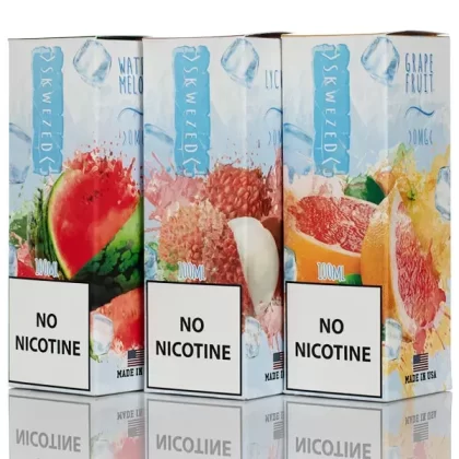 Skwezed Ice - No Nicotine Vape Juice Ice - 100ml - Honeydew (Mellow Dew)