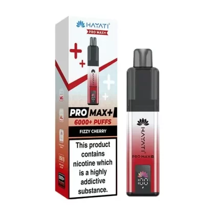 Hayati Fizzy Cherry Pro Max+ 6000 Prefilled Vape Kit
