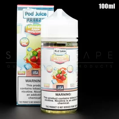 Pod Juice – Strawberry Apple Watermelon Freeze Eliquid 100ml