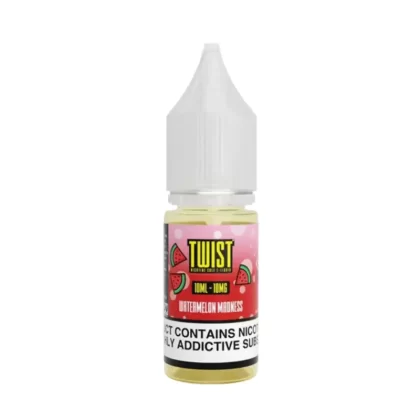 Twist Watermelon Madness Saltnic Vape Juice - 10 Pack - Strength 20mg